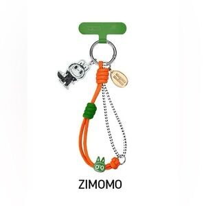 🟥LABUBU {The Monsters}💚ZIMOMO🧡PHONE CHARM 🎉”10th Anniv” 🆕{SEALED box}🟥POP MART
